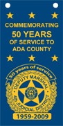 Deputy Marshal Banner: Commemorating 50 Years of Service to Ada County